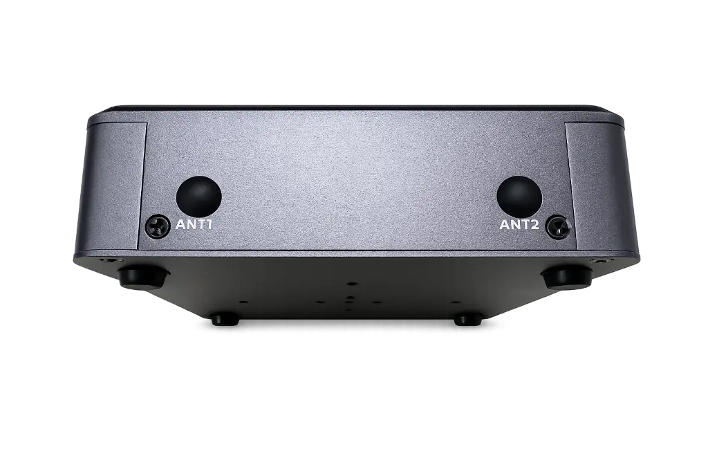 AIMdesk 1000 Mini-PC mit WLAN-Antenne